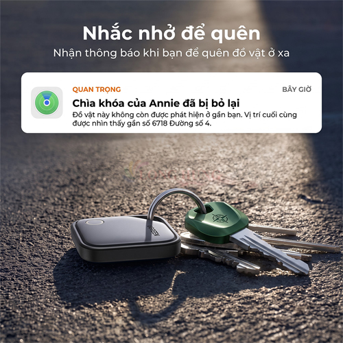 Thiết bị định vị thông minh Ugreen Smart Finder Tracker CM816 45297 - Hàng chính hãng