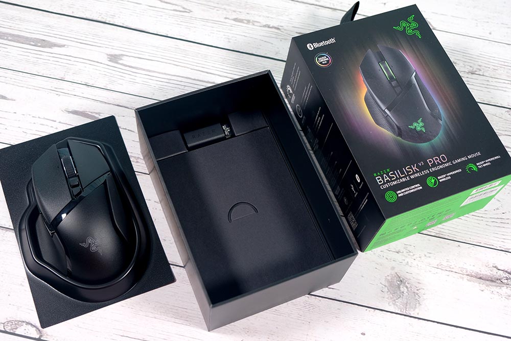 Chuột Razer Basilisk V3 Pro (kèm Mouse Dock Pro) - Mới, hàng chính hãng