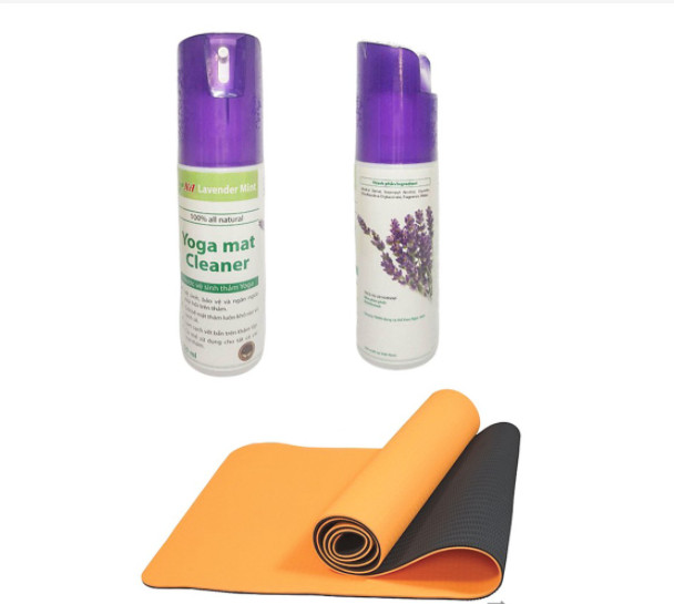 NƯỚC VỆ SINH THẢM YOGA TOPBODY HƯƠNG LAVENDER 100ml (dạng chai)