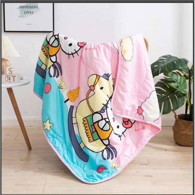 CHĂN ĐŨI ĐẮP HÈ THU CHO BÉ KÍCH THƯỚC 1.1x1.3M NHIỀU MẪU ĐẸP