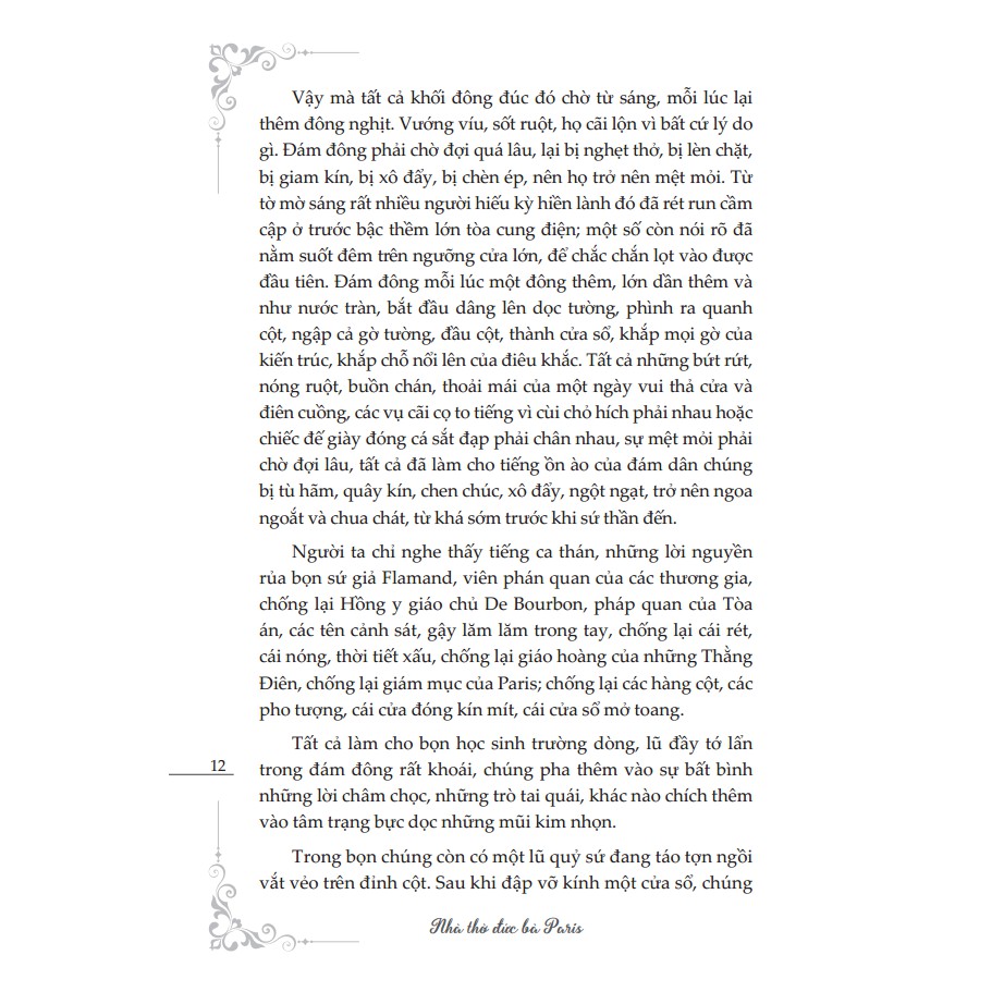 Nhà Thờ Đức Bà Paris  Tặng Kèm Bookmark