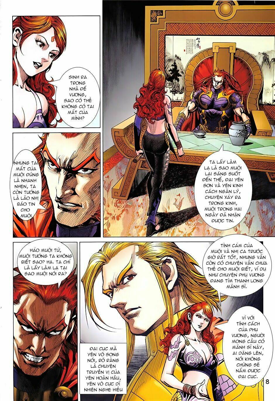 xuân thu mãnh sĩ chapter 7 8