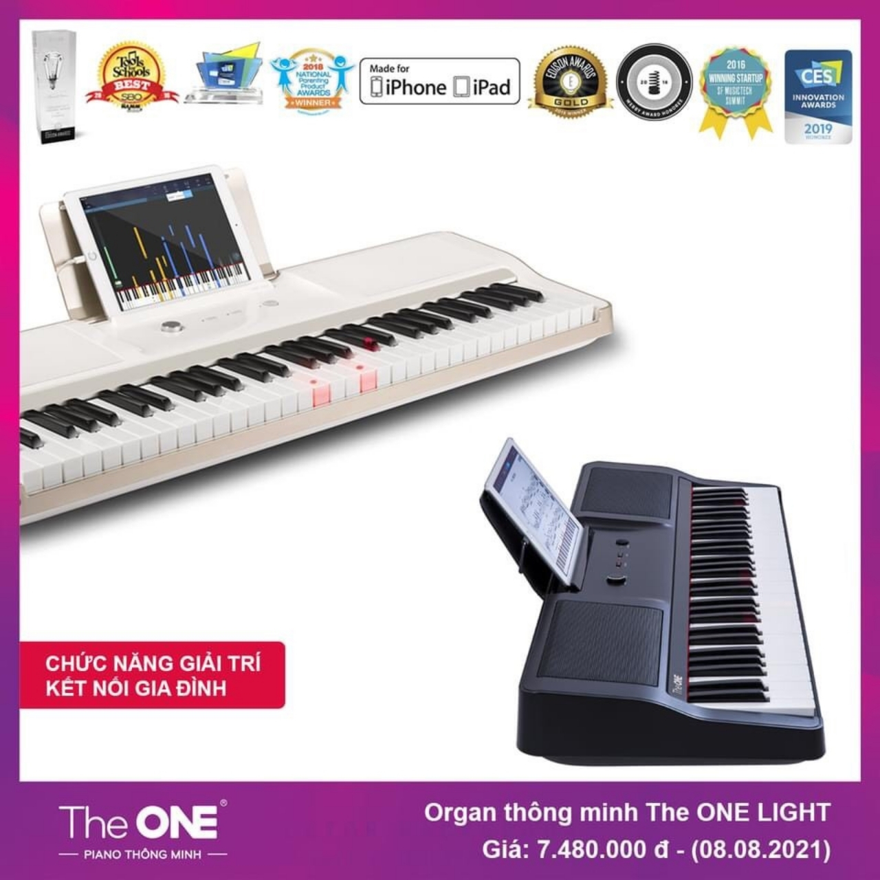 Đàn organ thông minh The ONE LIGHT