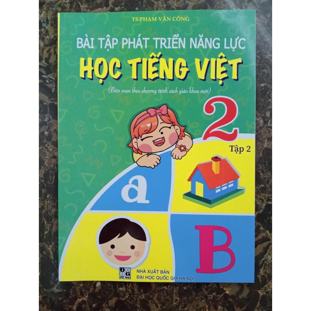 Sách - Combo Bài tập phát triển năng lực học Tiếng Việt lớp 2
