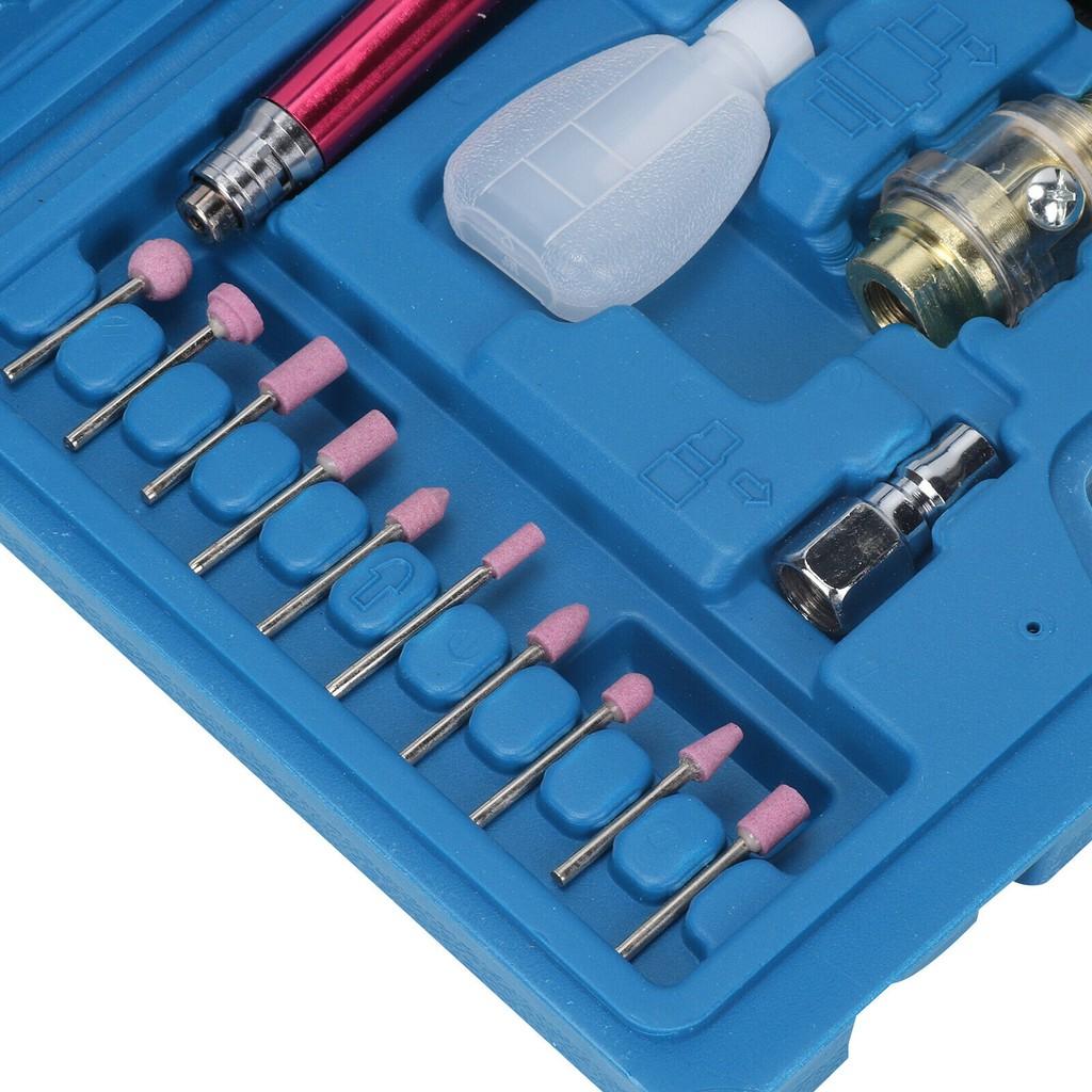 Máy mài khuôn mini cầm tay dùng hơi tốc độ cao - Bộ máy mài hơi dạng bút
