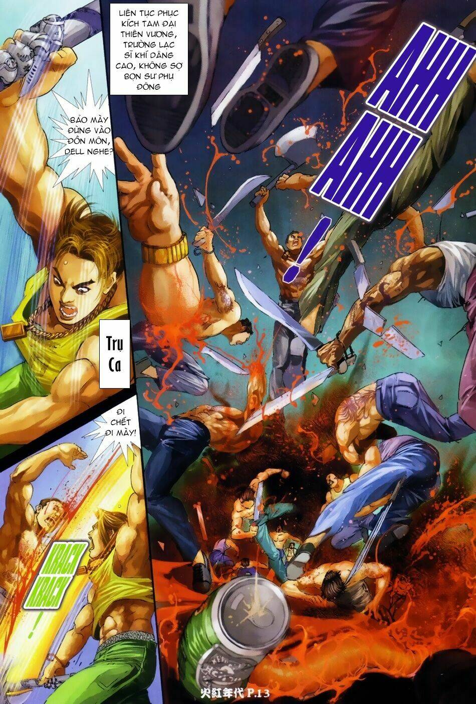 hỏa hồng niên đại hắc cốt đường chapter 39 12