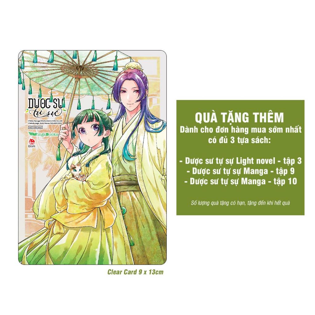 Dược sư tự sự - 3 tập - Bản Quyền