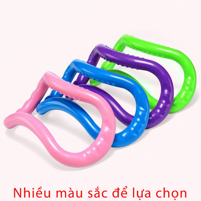 Vòng Tập YOGA Pilates Myring - YOGA QG, Nhựa ABS Cao Cấp, Hỗ Trợ Tập Yoga Và Massage Đa Năng