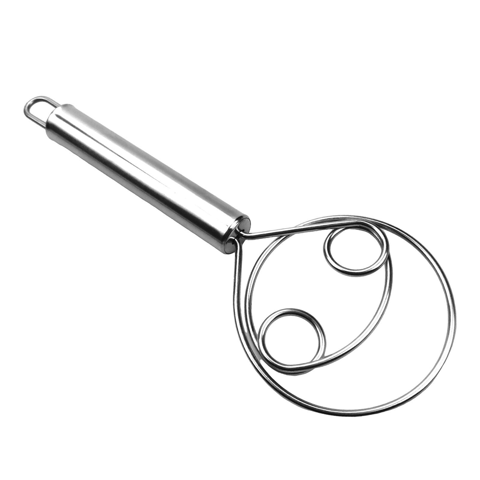 Manual Danish Whisk Flour Whisk Traditional Dutch Whisk for Dessert Pastry