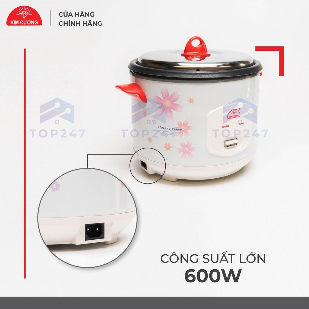 Nồi Cơm Điện Kim Cương 1.8 Lít Nắp Rời Chống Dính - Hàng Chính Hãng