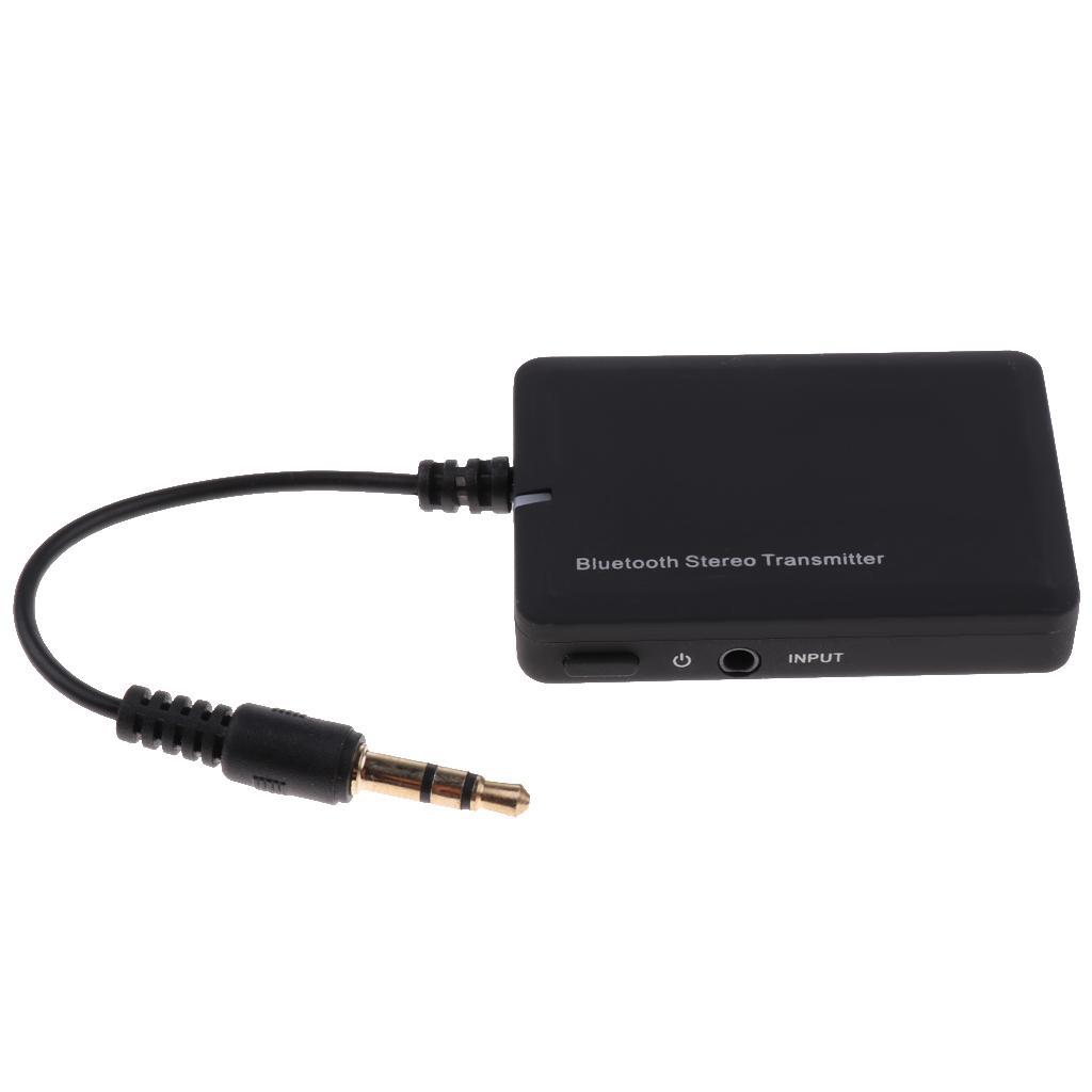 3.5mm Stereo Audio Bluetooth Transmitter Adapter Support A2DP For TV/PC/MP3