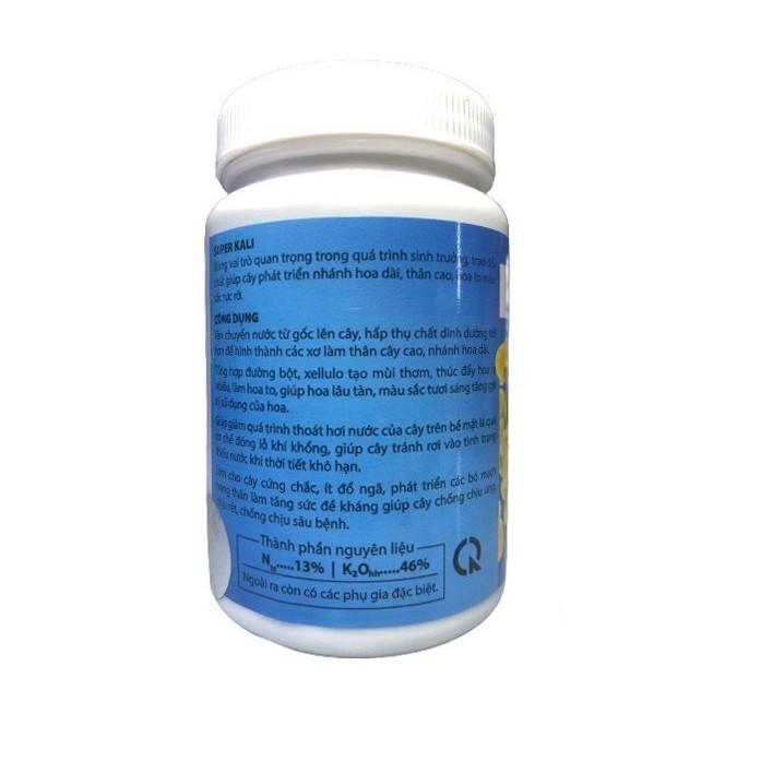 Super Kali phân bón hoa lan thầy Tám Ngọc - giúp cây chịu hạn, dài vòi hoa