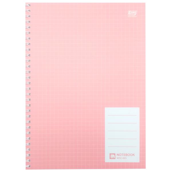 Sổ Lò Xo B5 Kẻ Ngang 120 Trang 70gsm - Elephant WSC-001 - Màu Hồng