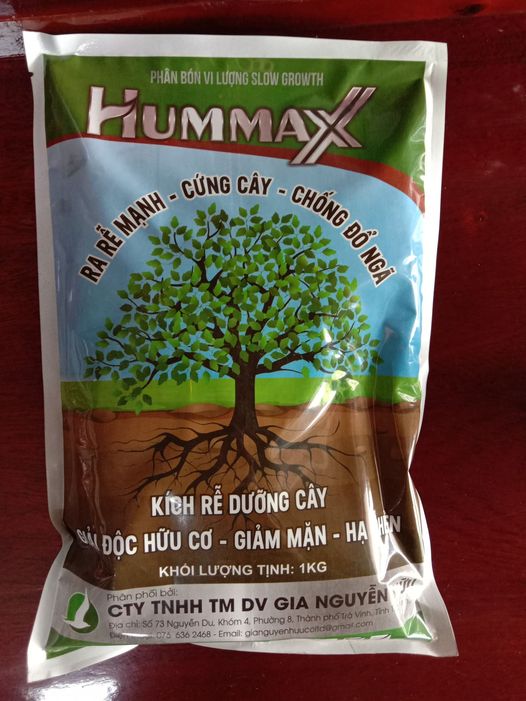 Phân bón lá HUMMAX - Giúp cây ra rễ nhanh, cứng chắc, ra đọt non mạnh