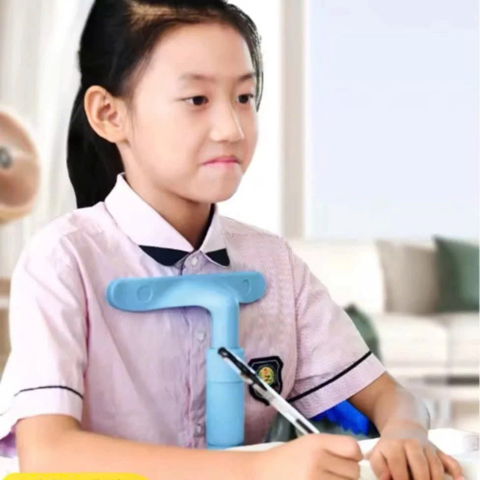 Giá Đỡ Chống Cằm Chống Cận Thị, Dụng Cụ Chống Gù – Luyện Chữ Cho Học Sinh Chính Hãng hạn chế gù lưng cho bé - Có nhiều nấc chiều cao để lựa chọn - Nhựa an toàn cho trẻ em DỤNG CỤ HỌC SINH KHÁC