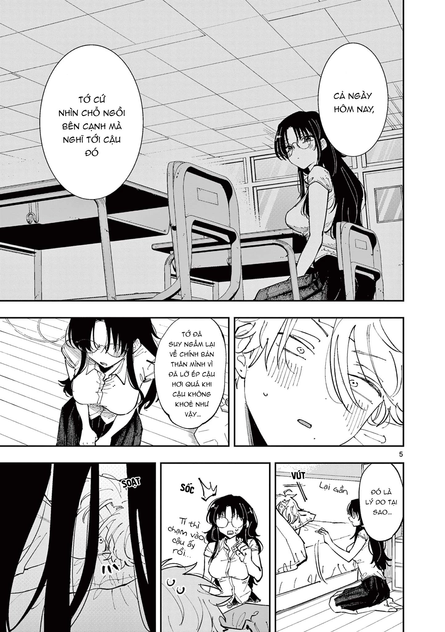 cậu bạn bàn bên cứ nhìn tôi bằng ánh mắt đó - tonari no seki no yatsu ga souiu me de mitekuru chapter 12 5