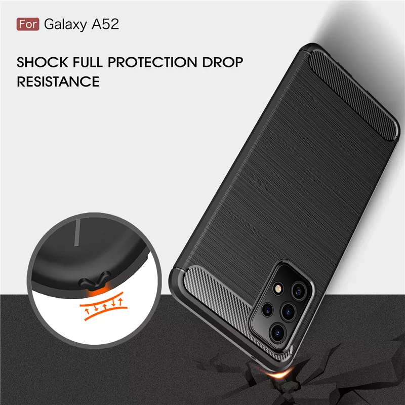 Ốp lưng chống sốc vân kim loại cho Samsung Galaxy A52 / Galaxy A52s 5G hiệu Likgus - Hàng nhập khẩu