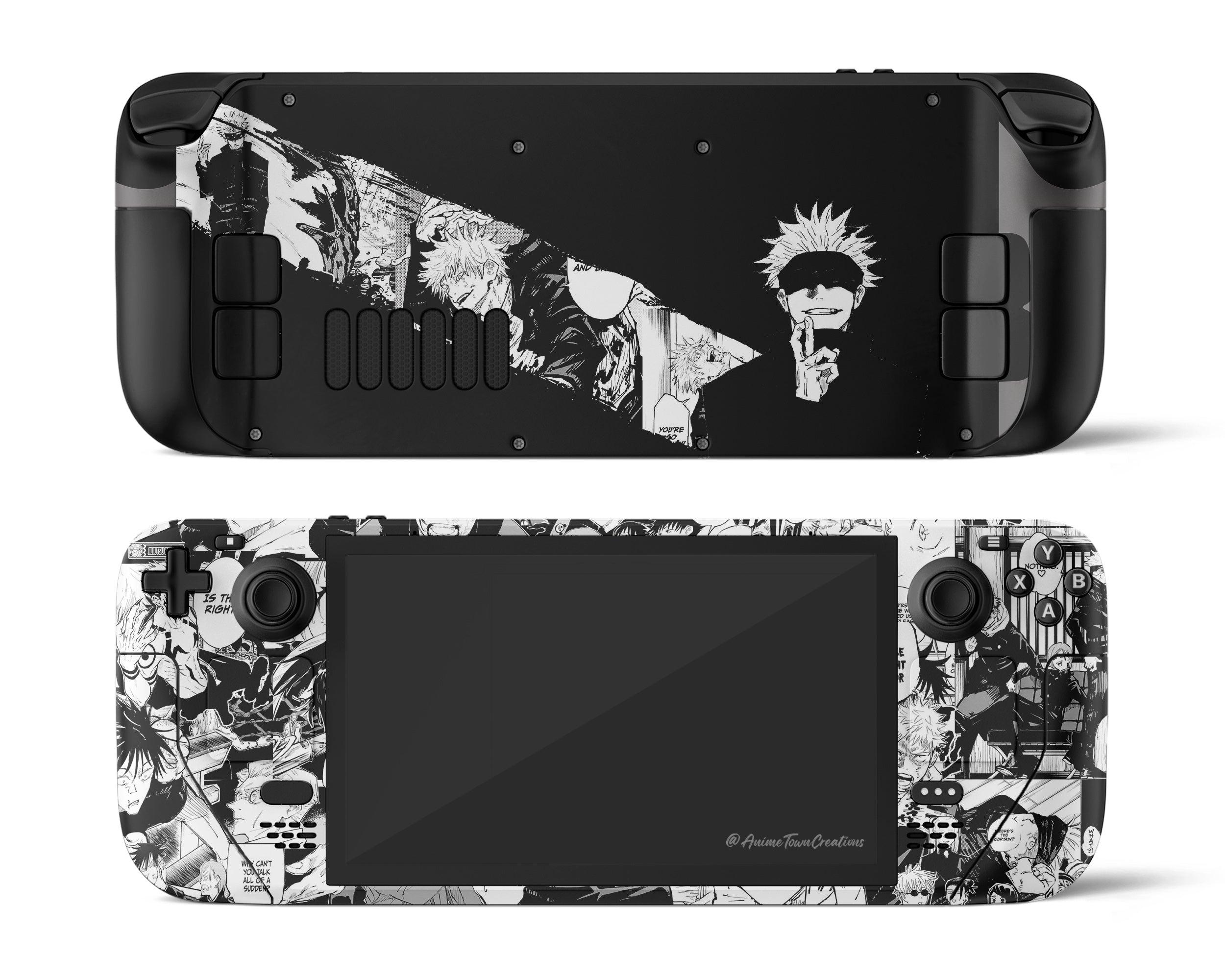 Skin dán Steam Deck mẫu Jujutsu Kaisen Satoru Gojo Manga (Đã cắt sẵn chi tiết, dễ dán)