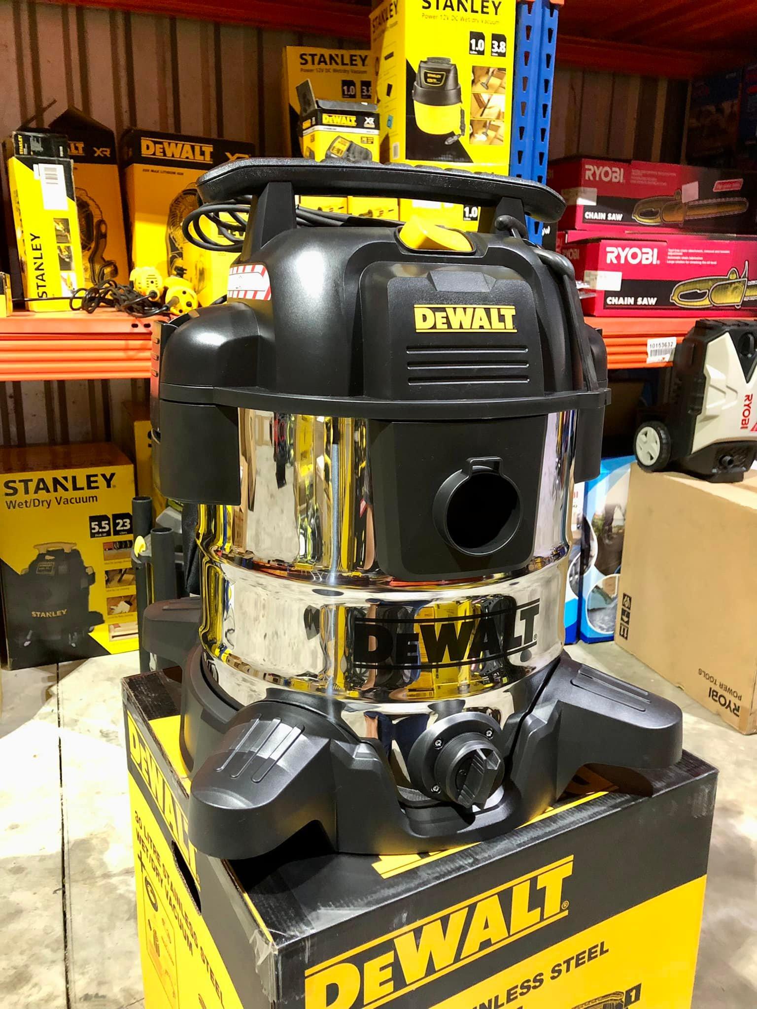 MÁY HÚT BỤI 3 CHỨC NĂNG 3000W (4HP) 30L DEWALT DXV30S - HÀNG CHÍNH HÃNG