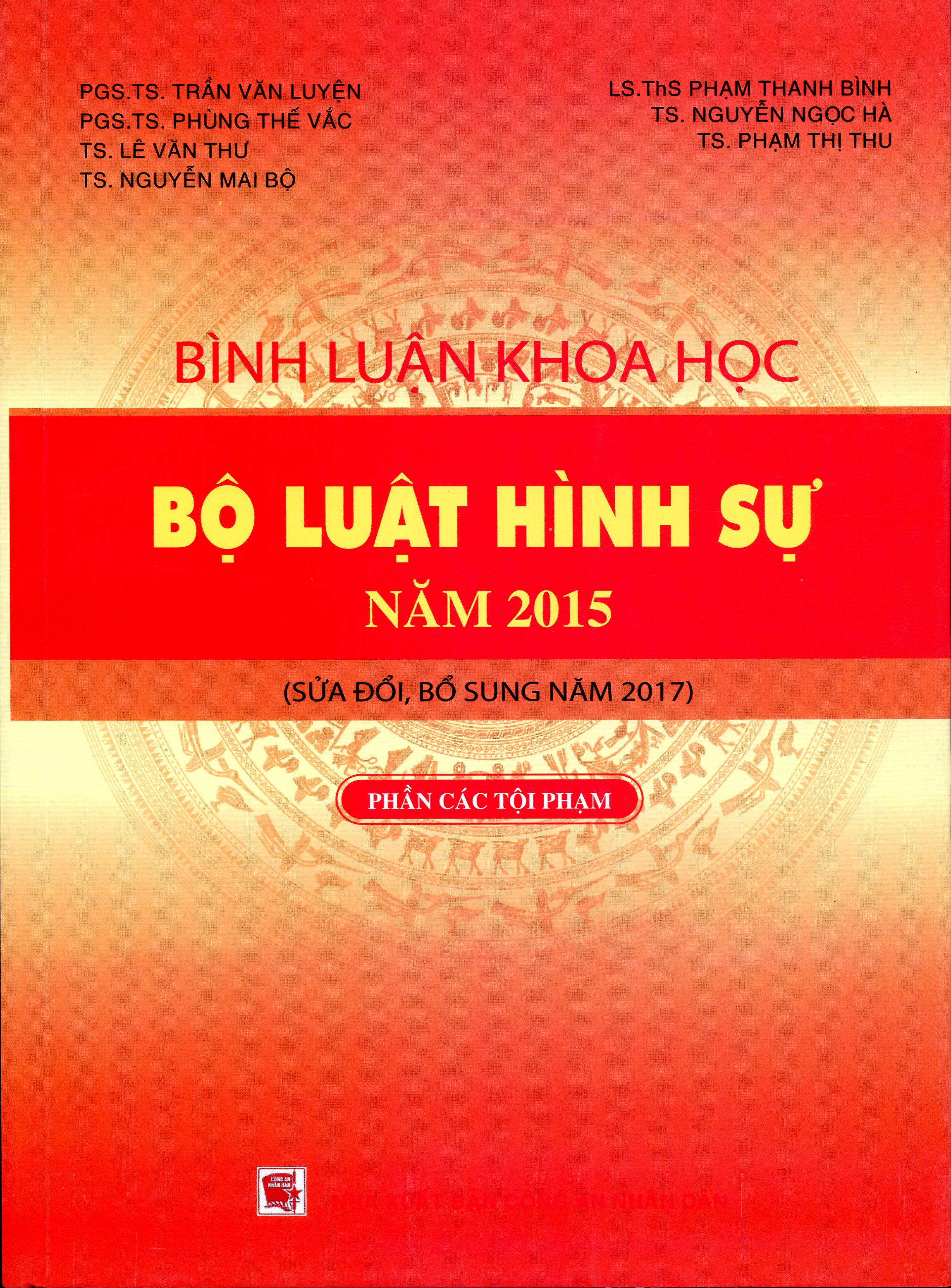 Bình luận khoa học bộ luật hình sự năm 2015 - Phần tội phạm