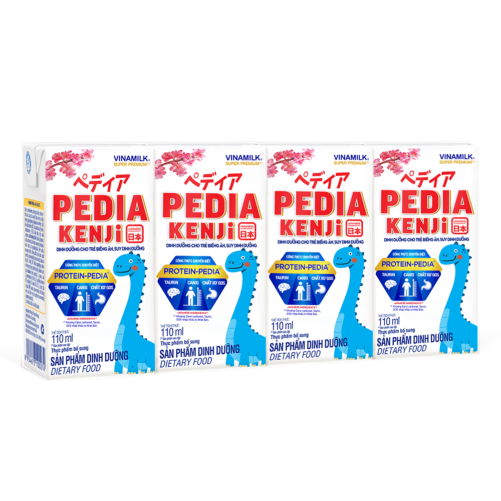 Combo 24 hộp sữa bột pha sẵn Pedia Kenji 110ml