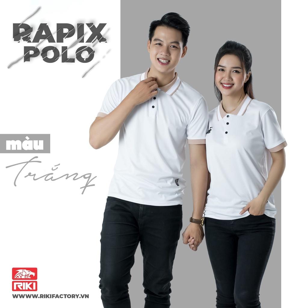 Áo polo nam, áo thun có cổ tay ngắn phong cách thời trang thể thao năng động Riki Rapix - Dungcusport