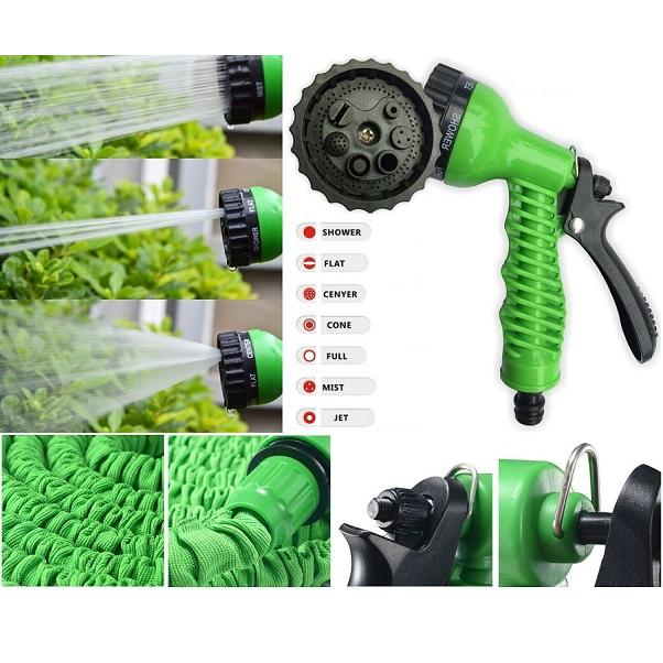 Bộ Vòi Xịt Rửa Xe Tưới Cây Co Giãn MAGIC HOSE 30M