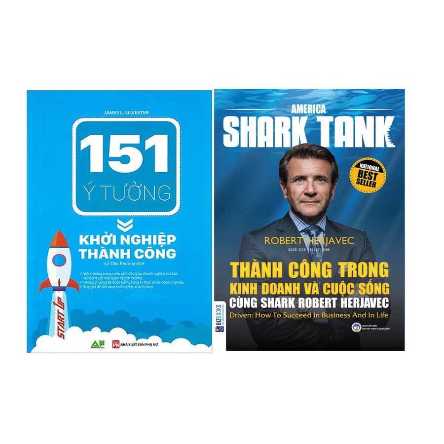 Combo 151 Ý Tưởng Khởi Nghiệp Thành Công Và Thành Công Trong Kinh Doanh &amp; Cuộc Sống Tặng Sổ Tay Ý Tưởng và Bookmark Hiệu Sách Mùa Hạ