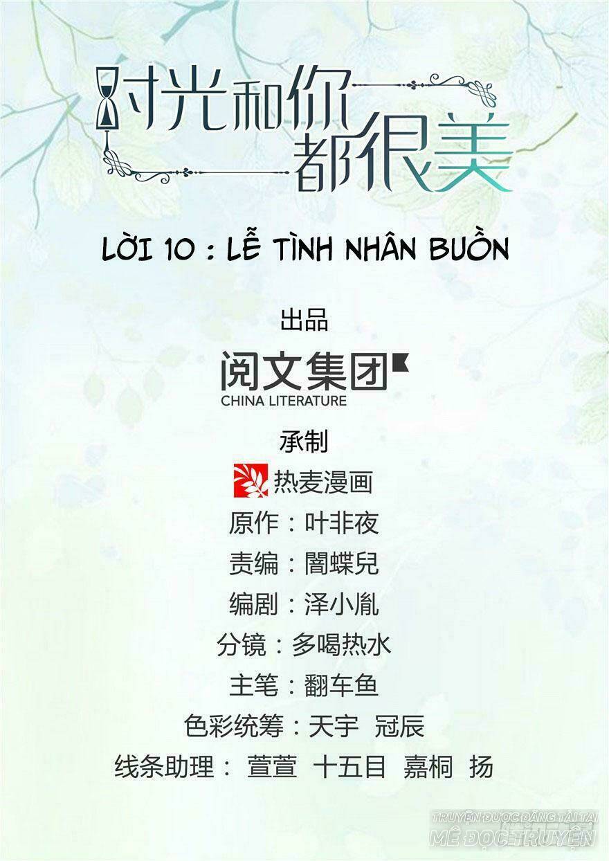 thời khắc và em đều đẹp chapter 10 1