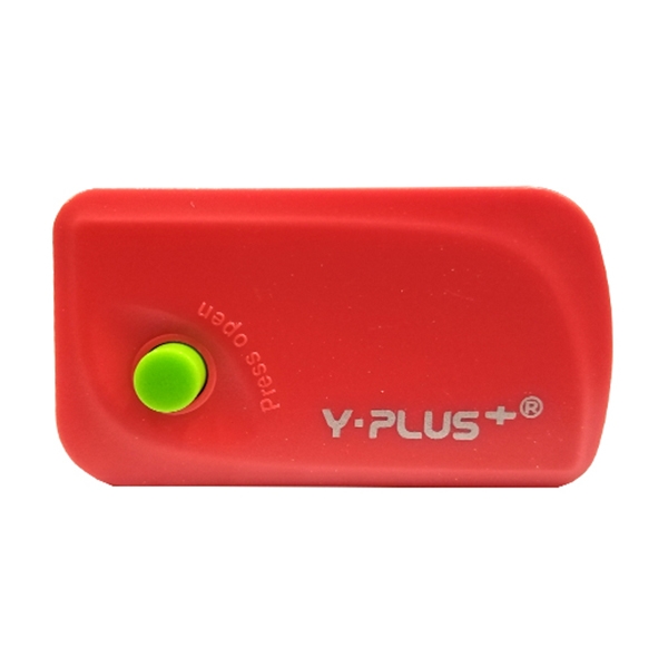 Bộ 2 Tẩy Bấm Spinner - Y PLUS+ EX1106 - Màu Đỏ