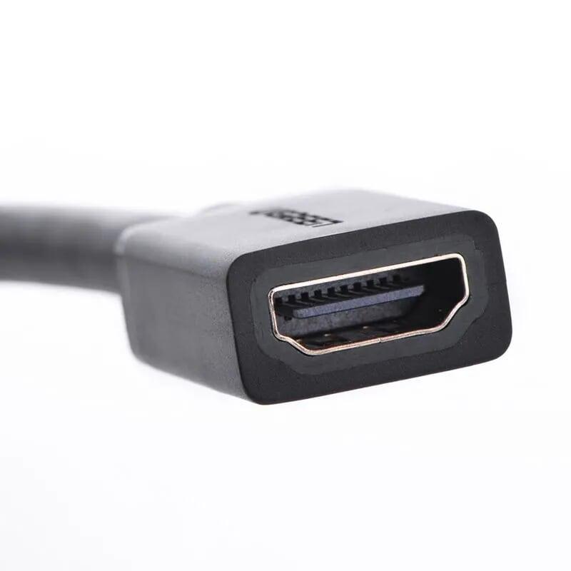 Ugreen UG2011820118TK Màu Đen Đầu chuyển đổi DVI 24 + 1 sang HDMI âm - HÀNG CHÍNH HÃNG