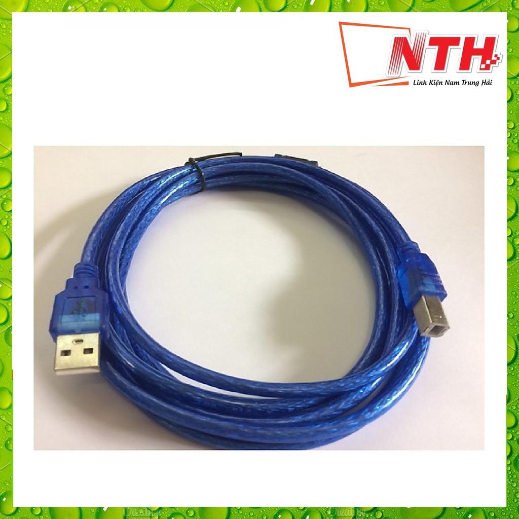 Dây usb máy in 1.5m xanh