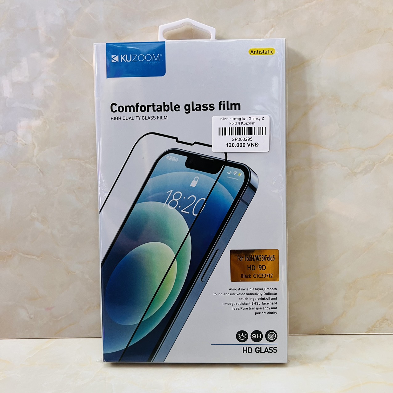 Cường lực mặt trước dành cho Galaxy Z Fold 4/5 KuZoom- hàng chính hãng