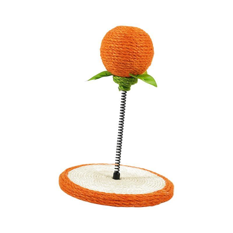 Cat Scratch Pad Kitty Cat Scratching Board Cat Scratcher Toy with Sisal Ball