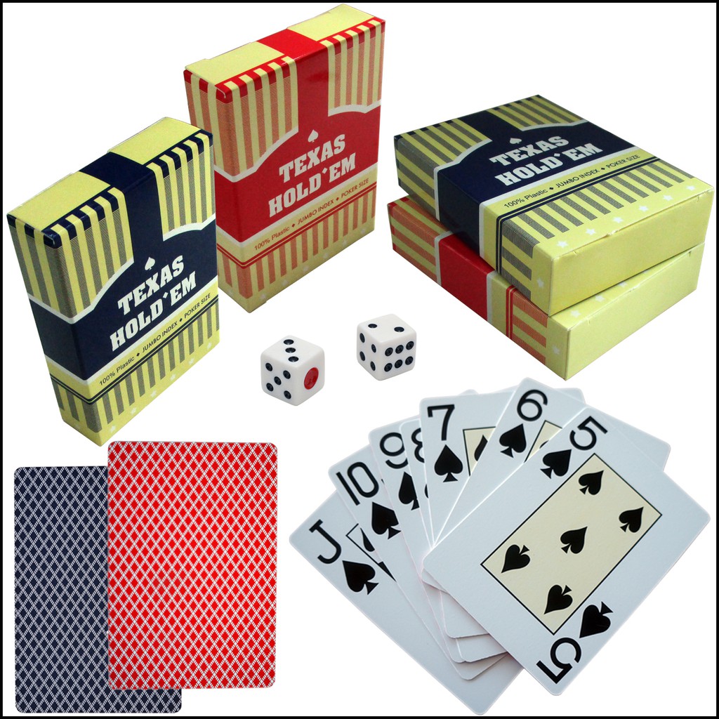 Bài Poker Texas Hold'em Hold em Siêu bền siêu đàn hồi