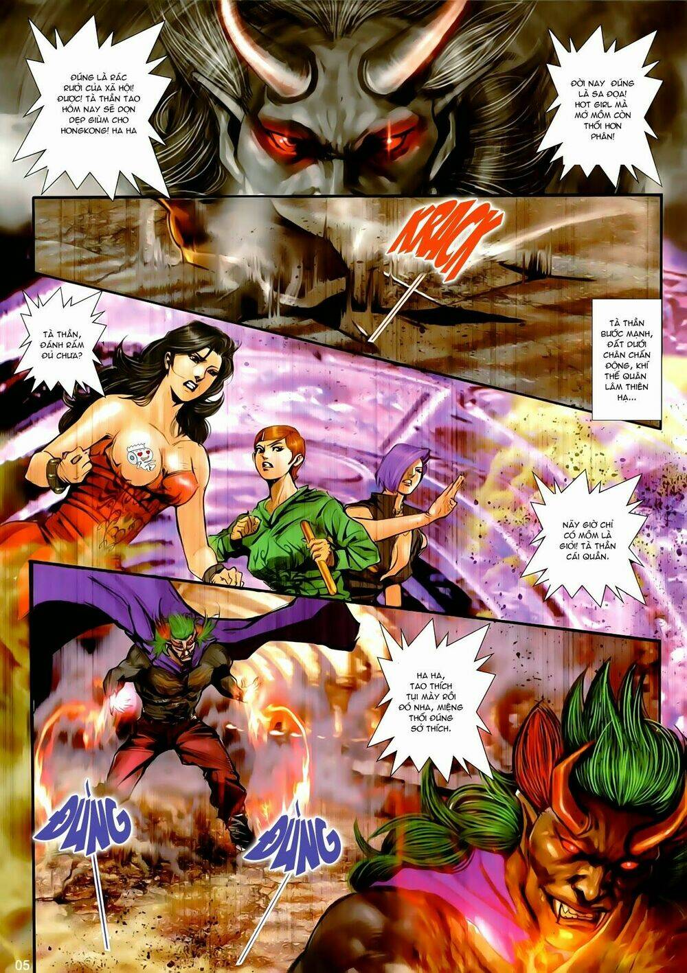 nữ hồng côn chapter 3 4