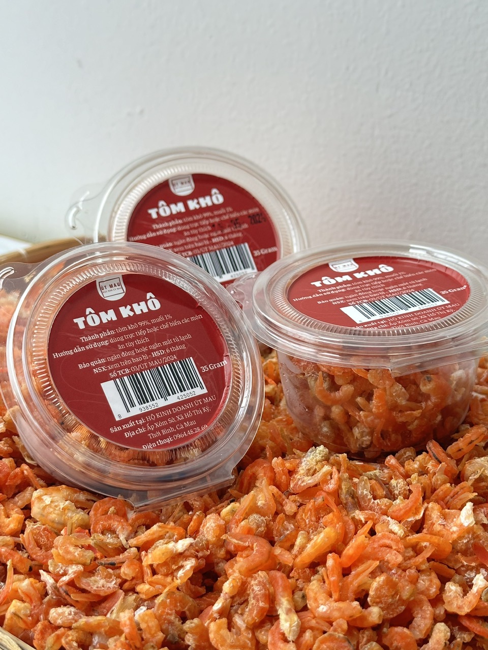 Tôm khô canh