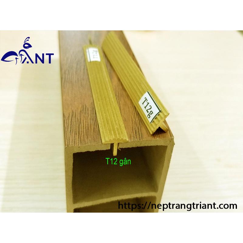 Nẹp Đồng T12 gân đủ màu, Nẹp đồng chữ T,  Nẹp đồng chống trơn, giá