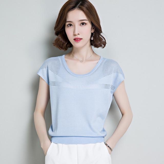 Áo len dệt kim cánh dơi