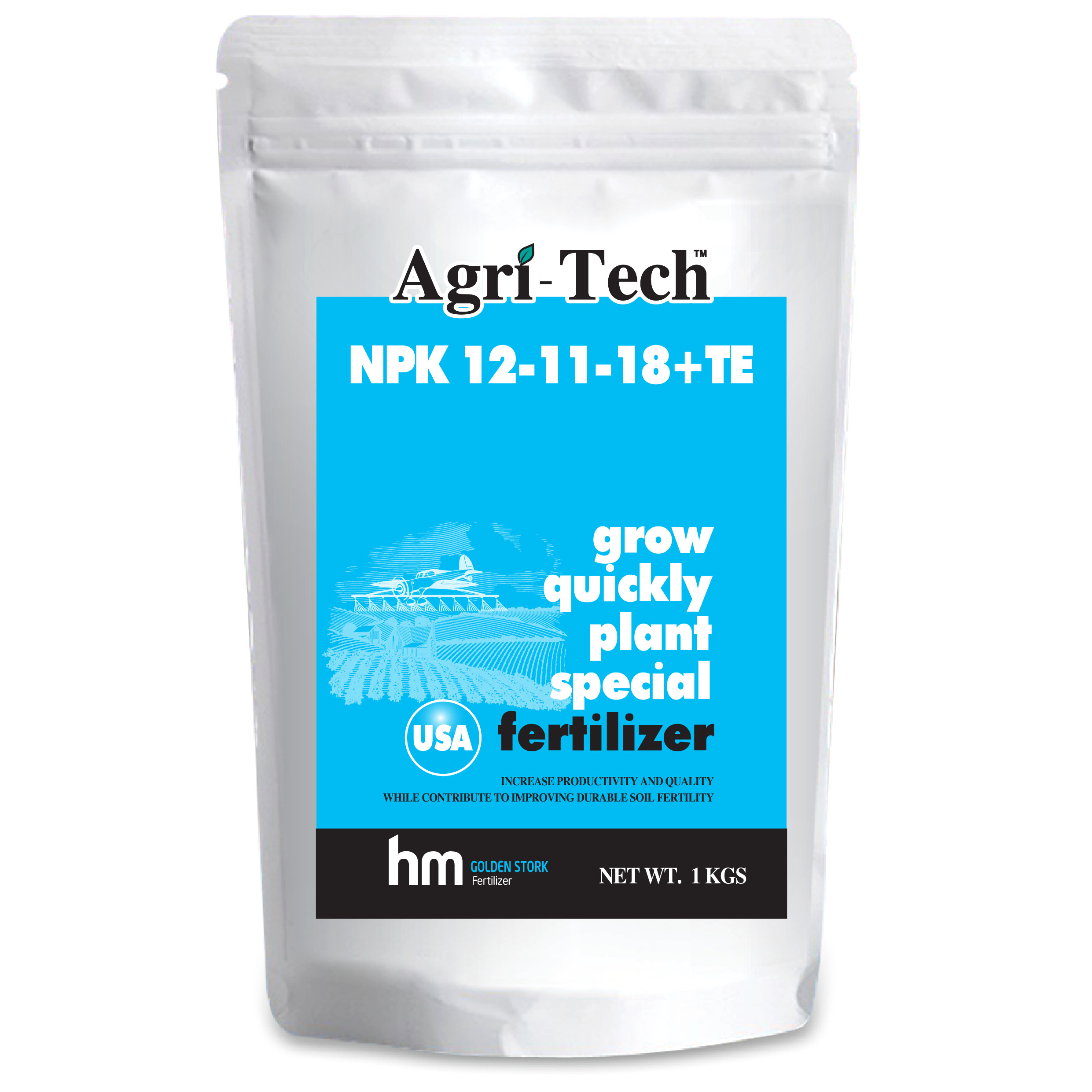 Agri-Tech NPK 12-11-18+TE 1Kg