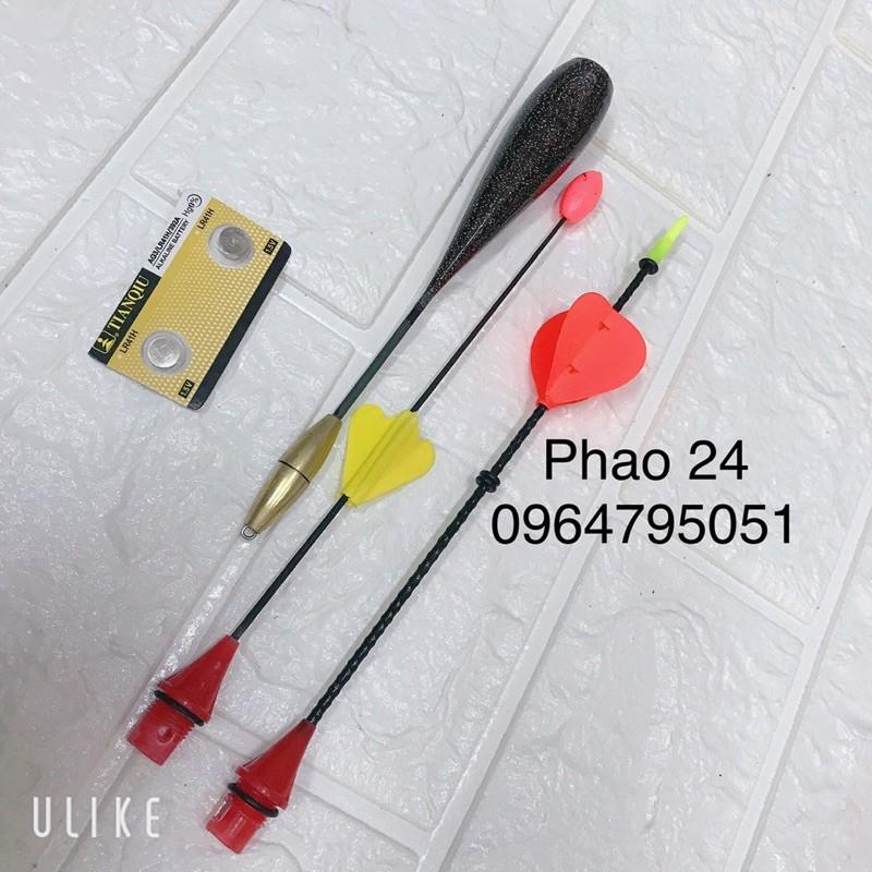 Phao câu lục 2 ngọn đêm ngày câu xa bờ