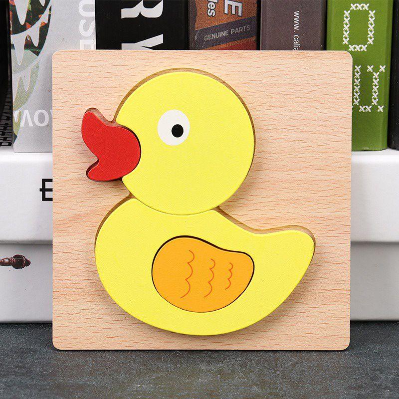 Đồ chơi ghép hình gỗ nổi 3D, Tranh Xếp Hình Gỗ 3D giáo dục nhiều chủ đề giúp bé phát triển trí tuệ