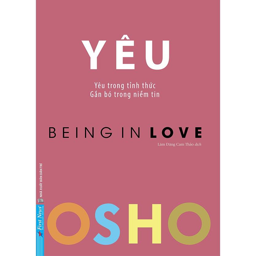 Sách - Combo OSHO Yêu + Dòng Chảy - FirstNews