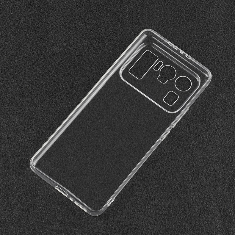 Ốp lưng silicon trong suốt dành cho Xiaomi Mi 11 Ultra dẻo cao cấp