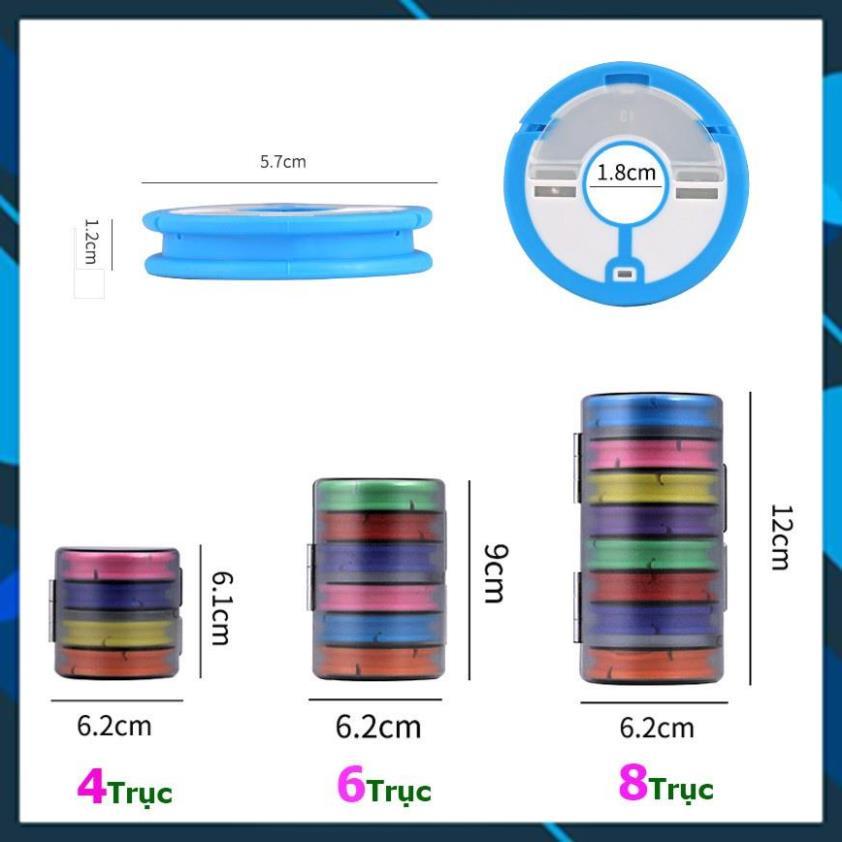 Hộp Đựng Trục Câu Đài Silicone Cao Cấp Đại Lý Đồ Câu Cá Chuyên Dụng Câu Đơn Câu Đài, Trục Câu Đài
