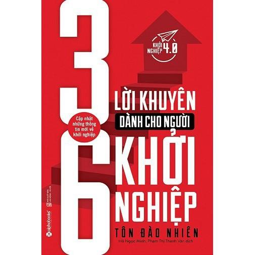 Sách - 36 Lời Khuyên Dành Cho Người Khởi Nghiệp