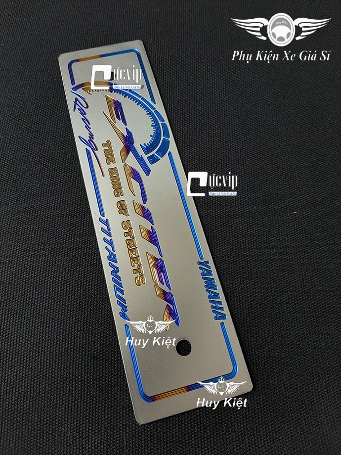 Bảng Tên Exciter Titan MS3487 - Tặng 01 Móc Gắng Chìa Khóa Xe Ngẫu Nhiên