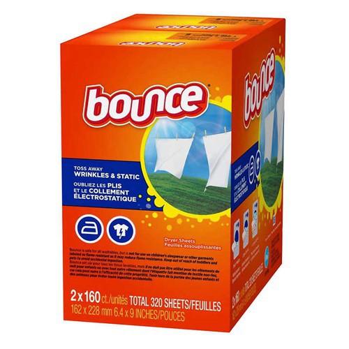 Giấy xả làm mềm vải Bounce Outdoor Fresh 120 tờ/hộp