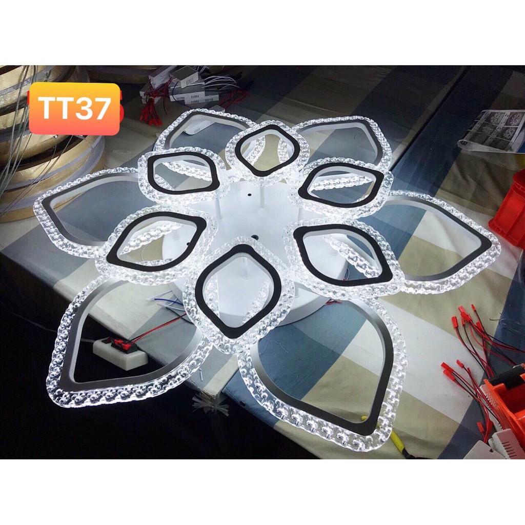 Đèn trần URIANA hiện đại tiết kiệm năng lượng 3 chế độ ánh sáng - kèm điều khiển từ xa