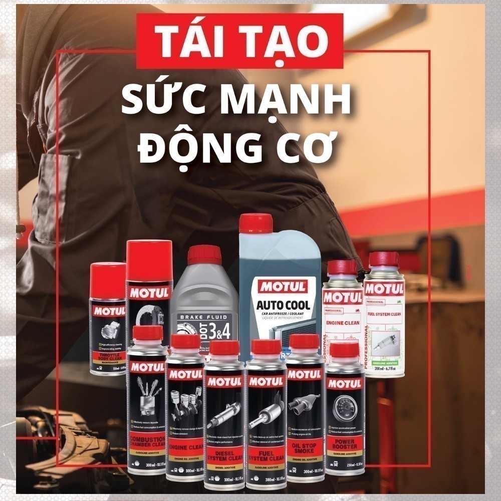 Chất tẩy rửa vệ sinh động cơ xe máy - MOTUL ENGINE CLEAN MOTO 200ml